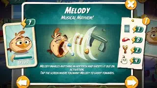 I unlocked Melody in Angry Birds 2! Here&rsquo;s a tutorial How to play with Melody in Angry Brids￼ 2.