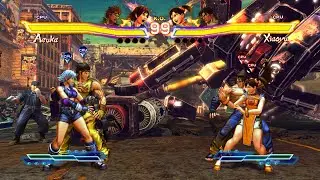 Hwoarang & Asuka vs Jin & Xiaoyu! Impressive CPU Brawl!