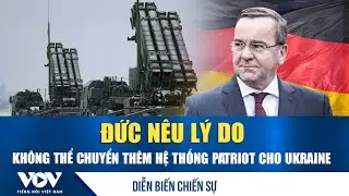 Diễn biến chiến sự 27/1: Đức nêu lý do không thể chuyển thêm hệ thống Patriot cho Ukraine | VOV