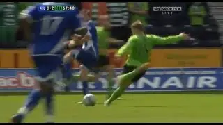 Amazing goal by Kris Commons Vs Kilmarnock