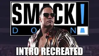 WWF Smackdown '00 Attitude Era Intro Recreated in WWE 2K25