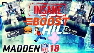 INSANE ZERO CHILL SNOW BEASTS UNIFORM SPEED BOOST! MADDEN 18! MUT 18! (2018)