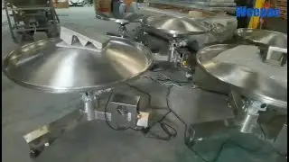 Reverse bow raised rotary table/Rotary collection table/Rotary Machine/sorting table