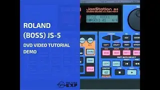 Roland (Boss) JS-5 DVD Video Tutorial Demo Review Help