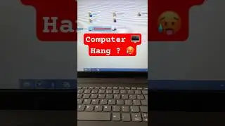 Computer Hang 🥵 - Solved #laptoprepair #computertips
