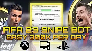 FIFA 23 SNIPE BOT (INFINITY MONEY) | FREE DOWNLOAD FIFA 23 HACK | NO BAN + UNDETECTED NOVEMBER 2022