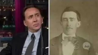 Nic Cage responds to vampire rumors on Letterman