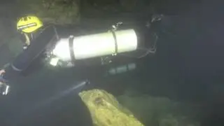 Cave diving at Pawod Cave in Cebu.