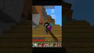 I Killed the Iron Golem&hellip; My Friend Did THIS 💀 #minecraftpe #shorts