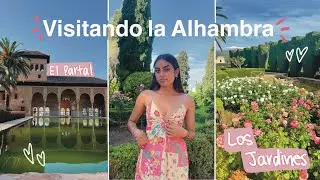 Visitando la ALHAMBRA : Jardines, Alcazaba y El Partal