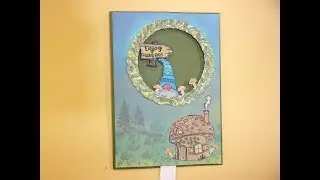 A Double Slider Gnome Card, No Dies Required