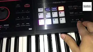 Cómo hacer una secuencia en el Roland XPS-30