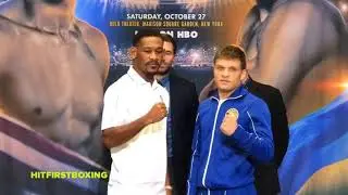 JACOBS VS DEREVYANCHENKO FACEOFF