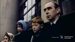 In 1965 on winston Churchill death I saw Ron Weasley laughing