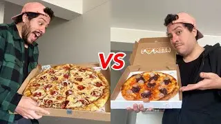 LA PIZZA M&Aacute;S GRANDE DE PER&Uacute;  VS LA PIZZA M&Aacute;S PEQUE&Ntilde;A | elcholomena