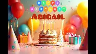 Happy Birthday ABIGAIL - Happy Birthday Song for ABIGAIL