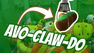Playing the Claw Machines at Dezerland Park Orlando