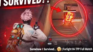  Nightwatch Somehow I Survived… 😳 | Farlight 84 TPP Full Match