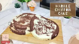Marble Chiffon Cake | Chiffon Cake | Carlytops
