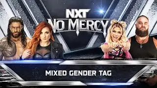 Roman Reigns & Becky Lynch vs Alexa Bliss & Braun Strowman | WWE 2K25 Mixed Gender Tag (PS5)
