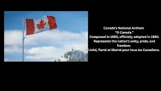 O Canada &ndash; Canadian National Anthem | Lyrics | 🇨🇦