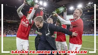 Se spillernes VM-fejring på banen og i omklædningsrummet