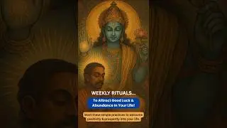Weekly Rituals for Good Luck & Abundance