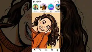 How to turn a PHOTO into a DRAWING in Canva (using Photo to Cartoon)