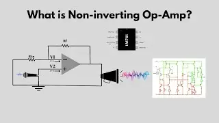 The Easiest Op-Amp to Understand: Non-Inverting Amplifier