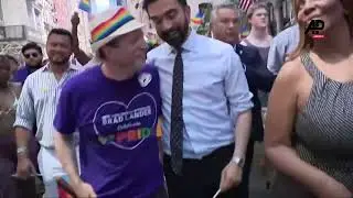 Mamdani, presumptive Democratic nominee for NYC mayor attends New York Pride march