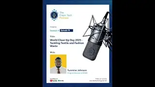 WORLD CLEAN UP 2025: TACKLING TEXTILE AND FASHION WASTE.