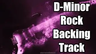 SHRED FOR HOURS to this D-Minor Rock Guitar Backing Track