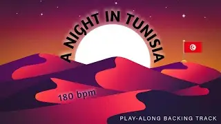 A Night In Tunisia | 180 bpm | Latin + Swing | Play-Along Backing Track
