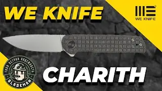 Нож WE Knife Charith, CPM 20CV, Frag Patterned Flamed Titanium. LIMITED EDITION