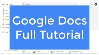 Google Docs Full Tutorial (2022) | Urdu/Hindi