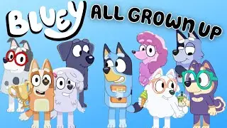 Bluey Flash Forward Scenes and Episodes: future ideas for older Bluey grown up characters