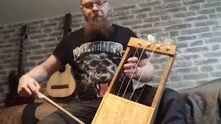 Wardruna - Helvegen cover.  Bass talharpa/jouhikko