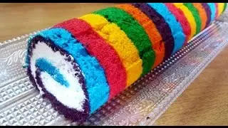 BRAZO DE GITANO🍰😋🌈 ARCOIRIS🌈
