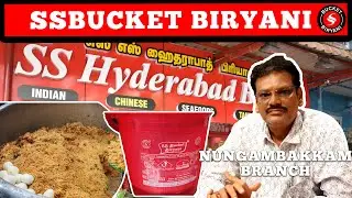 SS BUCKET Biryani | Best Biryani in nungambakkam | tamil | chennai