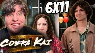 COBRA KAI 6x11 REACTION!! |  | Into The Fire | NETFLIX