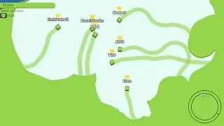 Paper.io 2 [Teams] Map Control: 100.00%