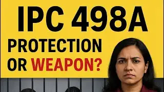 IPC 498A &ndash; Protection or Weapon ? (मराठी)