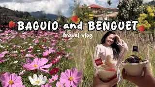 Escaped Sinulog crowd to travel to Baguio and Benguet 🍓 #JadVintures