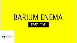 Barium Enema 2