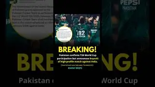 PAKISTAN ANOUNCE'S TO BOYCOTT UPCOMING MATCH WITH INDIA#india#pakistan#t20worldcup#cricket#icc