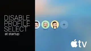 Как отключить выбор профиля при запуске Apple TV 4K + Исправление ошибки