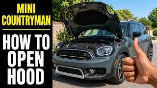 MINI Countryman — как открыть капот