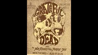 Grateful Dead - 8/19/70 - Fillmore West - San Francisco, CA - aud