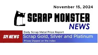 Daily Scrap Metal Price Report | Nov 15, 2024 📉💰