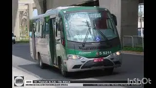 Linha 4030 - Fazenda da Juta x Shopping Aricanduva - #sptrans #onibussp #movebuss #bussp #linha4030 